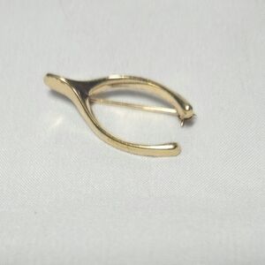 WINARD 1/20 12K Gold Filled Wishbone Vintage Brooch Pin